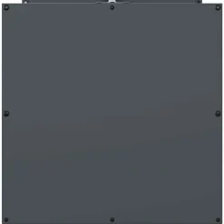 vidaXL Brandhoutrek 40x40x40 cm koudgewalst staal antracietkleurig