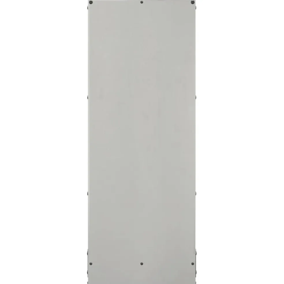 vidaXL Brandhoutrek 40x30x80 cm roestvrij staal