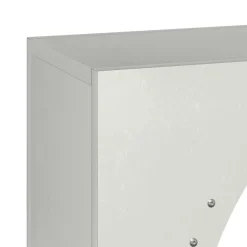 vidaXL Brandhoutrek 50x23x100 cm roestvrij staal