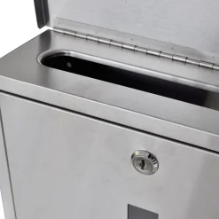 vidaXL Brievenbus op RVS standaard