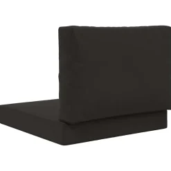 vidaXL Buiten bankkussen Polyester Zwart 60 x 60 cm
