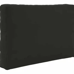 vidaXL Buiten bankkussen Polyester Zwart 60 x 60 cm