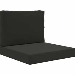 vidaXL Buiten bankkussen Polyester Zwart 60 x 60 cm