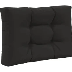 vidaXL Buiten bankkussen Polyester Zwart 60 x 60 cm