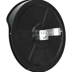 vidaXL Buiten Convex Verkeersspiegel Zwart Ø60 cm Polycarbonaat