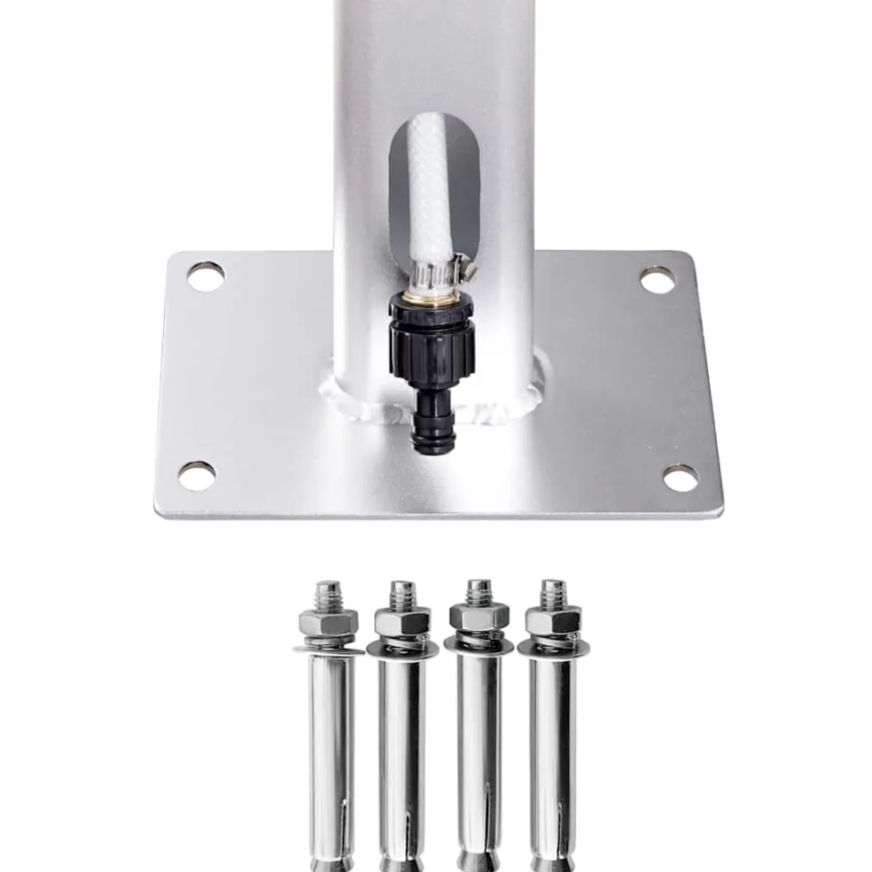 vidaXL Buitendouche 215 cm aluminium