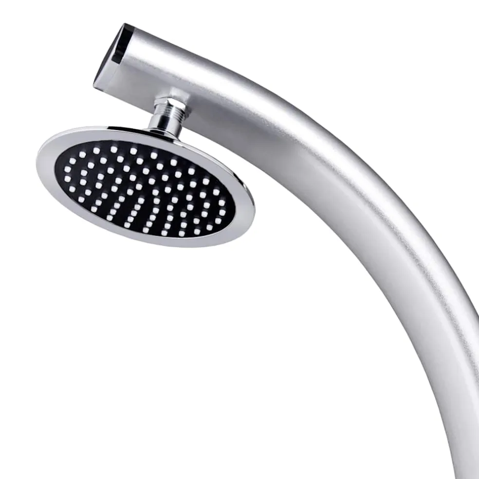vidaXL Buitendouche 215 cm aluminium