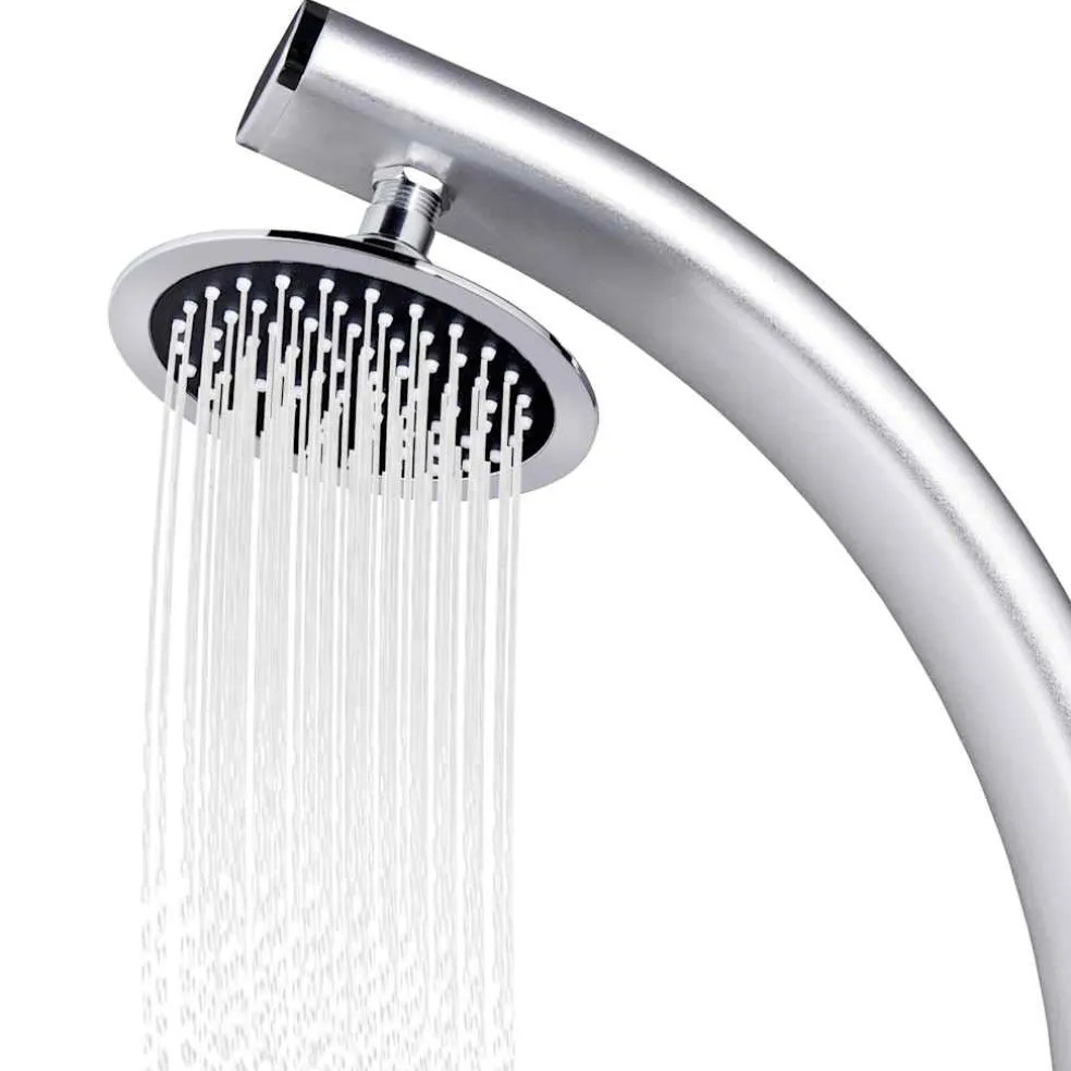 vidaXL Buitendouche 215 cm aluminium