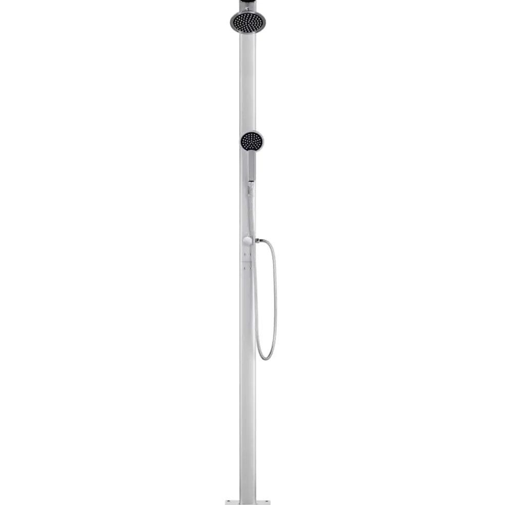 vidaXL Buitendouche 215 cm aluminium