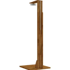 vidaXL Buitendouche 219 cm Massief acaciahout en roestvrij staal