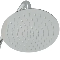 vidaXL Buitendouche 246 cm Massief grenenhout en roestvrij staal Wit