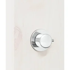 vidaXL Buitendouche 214,5 cm Massief grenenhout en roestvrij staal Wit
