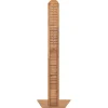 vidaXL Buitendouche 70x75x204 cm massief teakhout