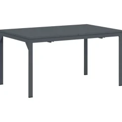 vidaXL Buiten Eettafel Opvouwbaar Antraciet 210 x 90 x 73 cm Staal