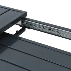 vidaXL Buiten Eettafel Opvouwbaar Antraciet 210 x 90 x 73 cm Staal