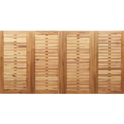 vidaXL Buiten eettafelset 7 st 180 x 90 x 75 cm