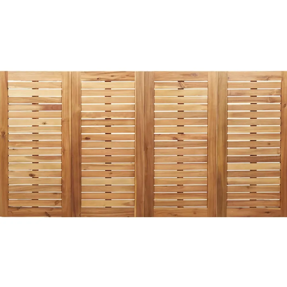 vidaXL Buiten eettafelset 7 st 200 x 90 x 75 cm
