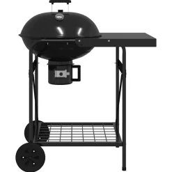 vidaXL Buiten Grill 91 x 71 x 107 cm Metaal Zwart