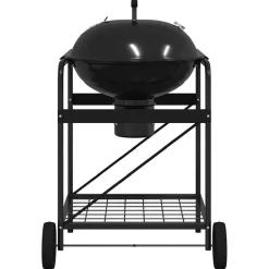 vidaXL Buiten Grill 91 x 71 x 107 cm Metaal Zwart