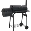 vidaXL Buiten Grill 103 x 60 x 113 cm Staal Zwart