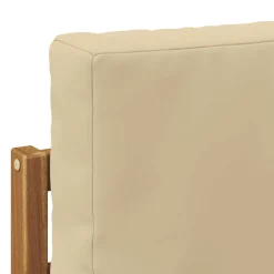vidaXL Buiten Hoek Sofa Massief Acaciahout Naturel