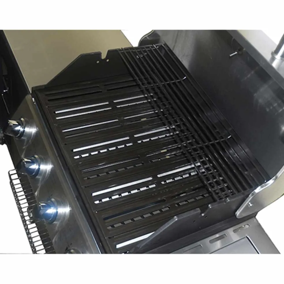 vidaXL Buitenkeuken met barbecue Montana 4 branders