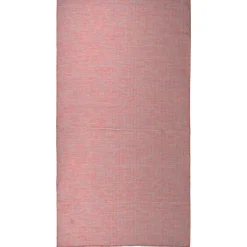 vidaXL Buitenkleed platgeweven 80x150 cm rood