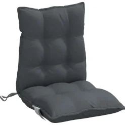 vidaXL Buiten Kussen 2 st Antraciet 100 x 50 x 7 cm