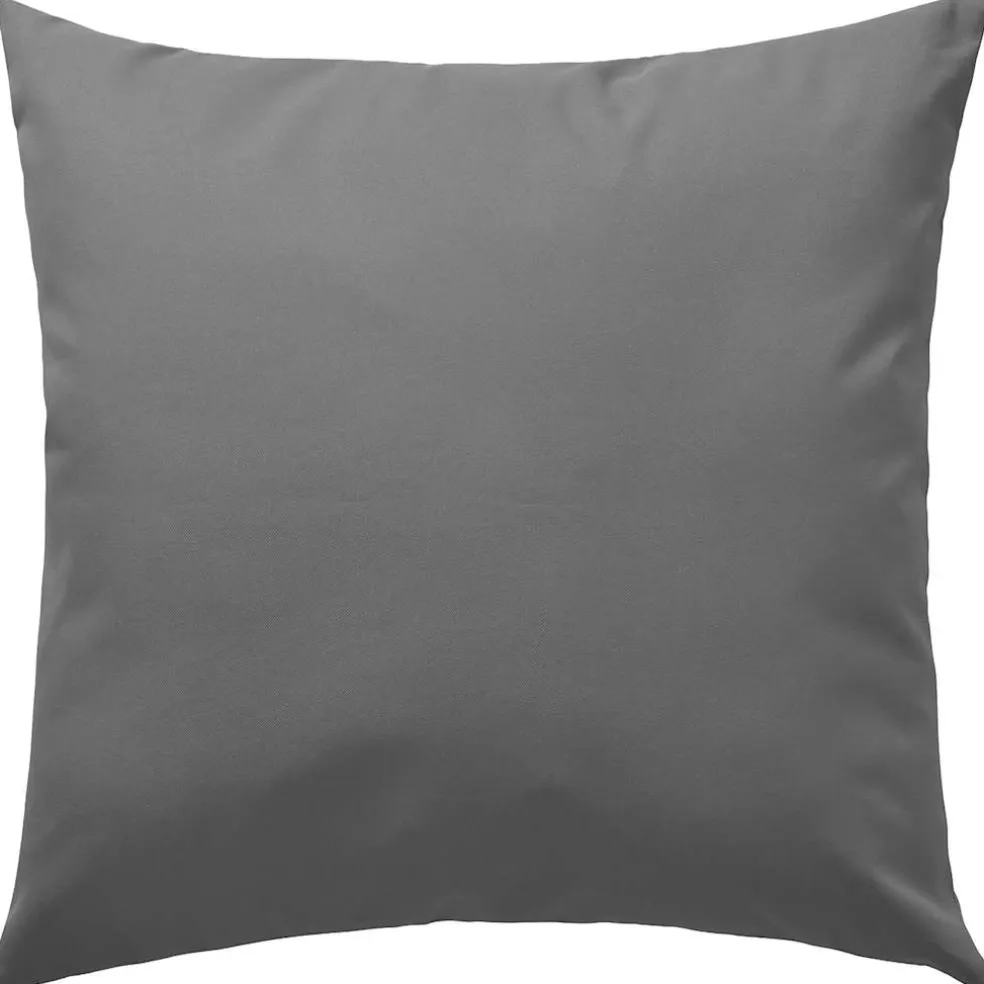 vidaXL Buitenkussens 45x45 cm grijs 2 st
