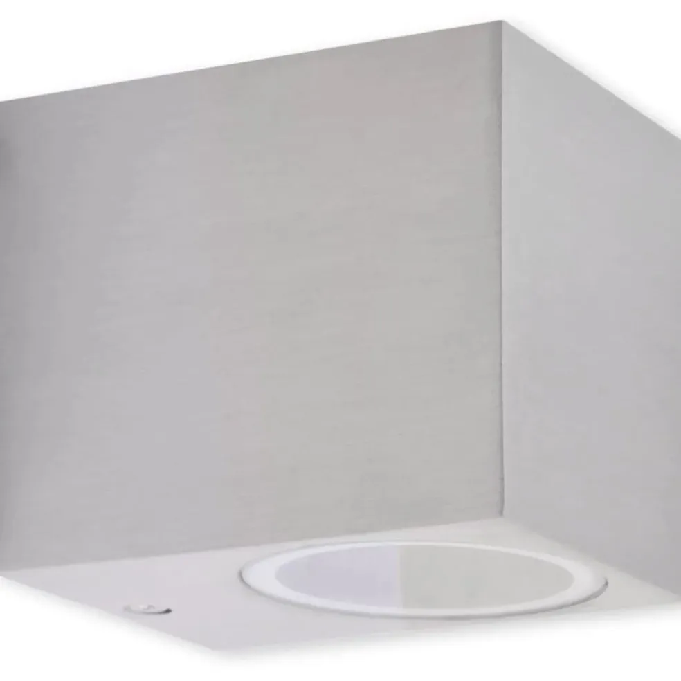 vidaXL Buitenlamp kubusvormig 2st