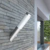 vidaXL Buitenlamp RVS Enego met sensor
