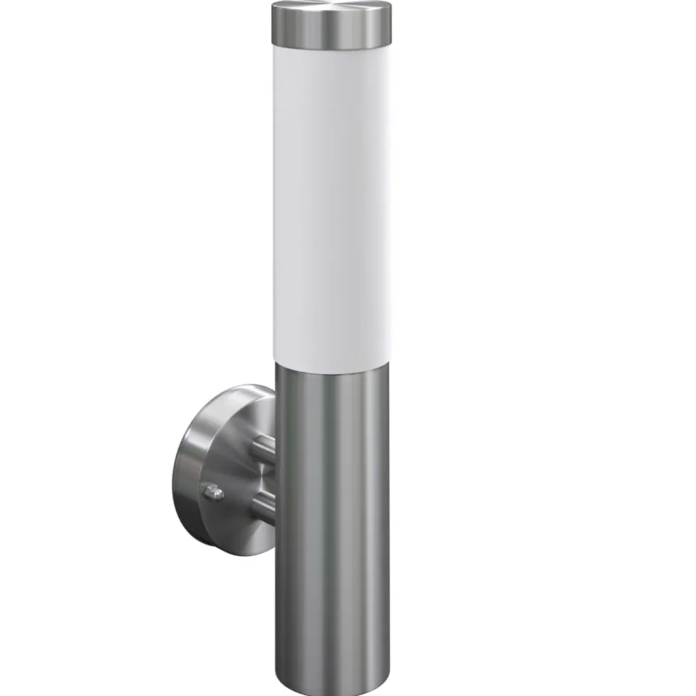 vidaXL Buitenlamp RVS Savona (2 stuks)
