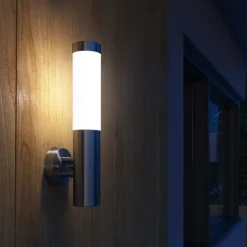vidaXL Buitenlamp RVS Savona (2 stuks)