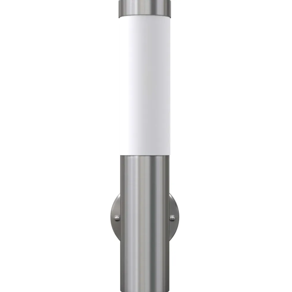 vidaXL Buitenlamp RVS Savona (2 stuks)