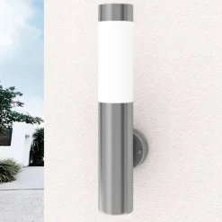 vidaXL Buitenlamp RVS Savona (2 stuks)