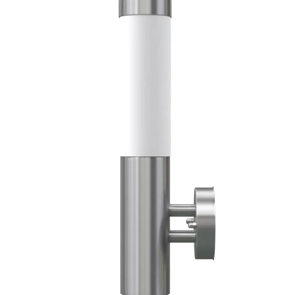 vidaXL Buitenlamp RVS Savona (2 stuks)