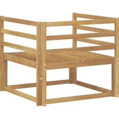 vidaXL Buiten Midden Sofa Massief Acaciahout Wit