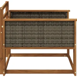vidaXL Buiten Midden Sofa Massief Acaciahout Naturel