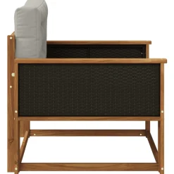 vidaXL Buiten Midden Sofa Massief Acaciahout Naturel