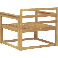 vidaXL Buiten Midden Sofa Massief Acaciahout Wit