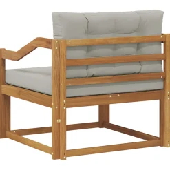 vidaXL Buiten Midden Sofa Naturel