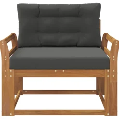 vidaXL Buiten Midden Sofa Naturel