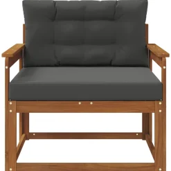 vidaXL Buiten Midden Sofa Naturel