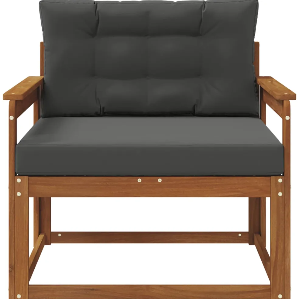 vidaXL Buiten Midden Sofa Naturel