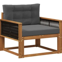 vidaXL Buiten Midden Sofa Naturel
