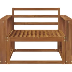 vidaXL Buiten Midden Sofa Naturel