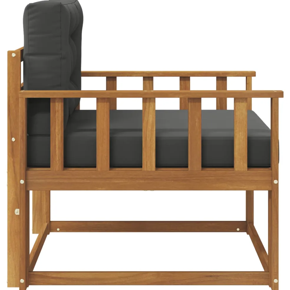 vidaXL Buiten Midden Sofa Naturel