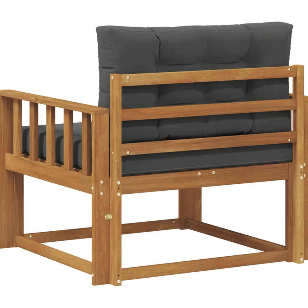 vidaXL Buiten Midden Sofa Naturel