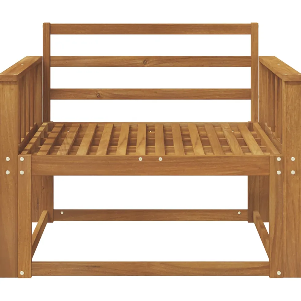 vidaXL Buiten Midden Sofa Naturel