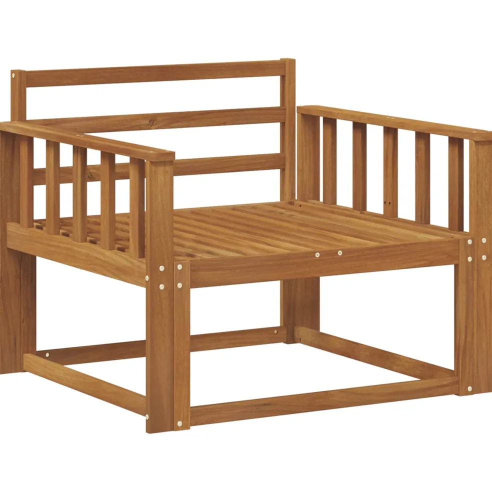 vidaXL Buiten Midden Sofa Naturel